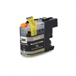 Brother LC123XL/LC121XL Negro Cartucho de Tinta Generico - Reemplaza LC123BK/LC121BK Brother LC123XL/LC121XL Negro Cartucho de Tinta Generico - Reemplaza LC123BK/LC121BK